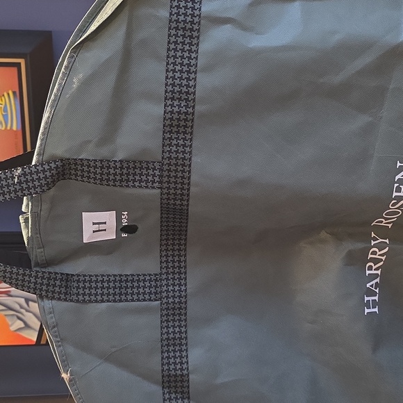 Harry Rosen Green Garment Bag for Travel - Picture 6 of 6
